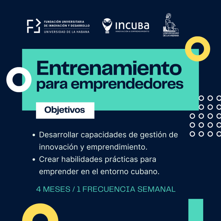 Entrenamiento para emprendedores