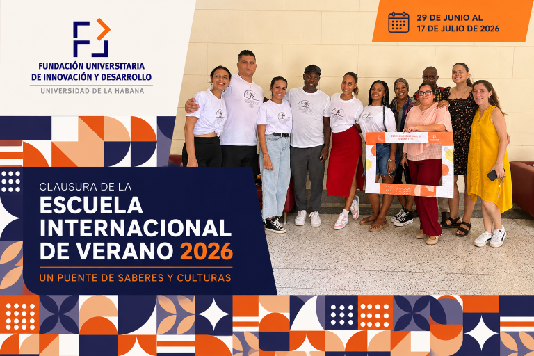Clausura Escuela de Verano 2026 Universidad de La Habana
