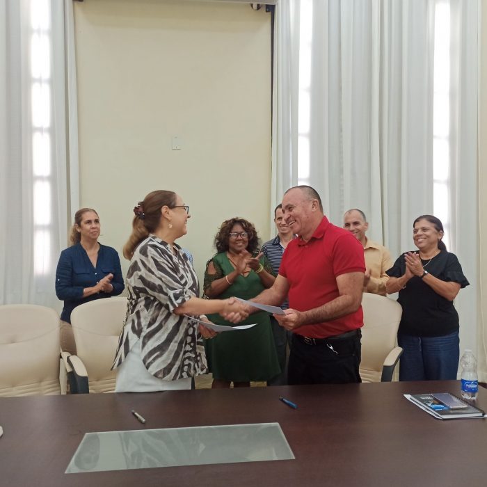 Firma Fundación UH convenio de colaboración con el IAGRIC
