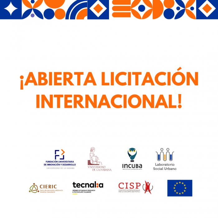 Abierta Licitación Internacional