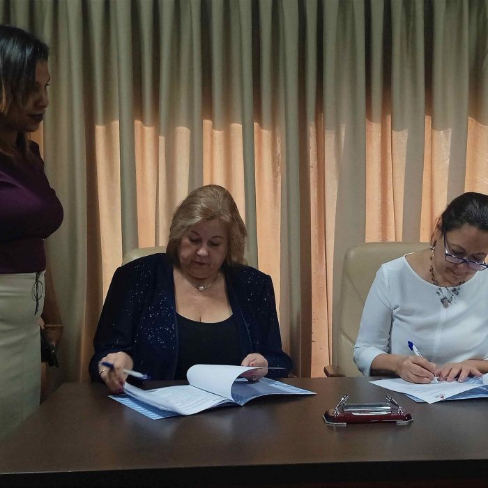 Fundación Universitaria de Innovación y desarrollo Firma convenio de colaboración con la Onat