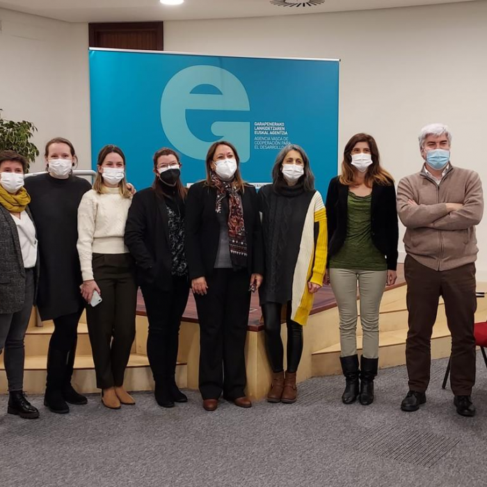 Visita de trabajo a la Agencia de Cooperación Vasca